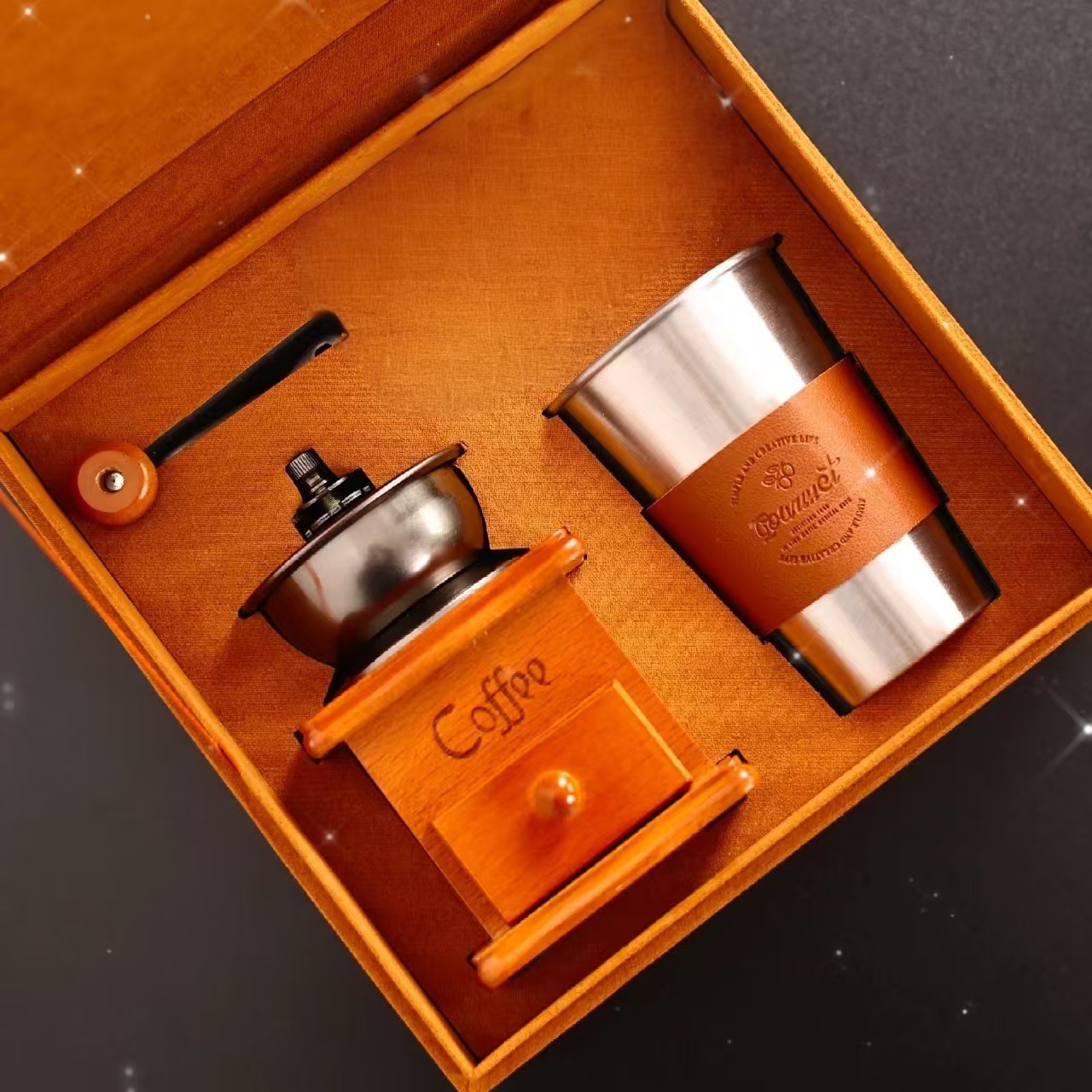 Cafetera Artesanal como Regalo Empresarial para Clientes, Cafetera Artesanal de Lujo Ligero para Mocha, Regalo Promocional
