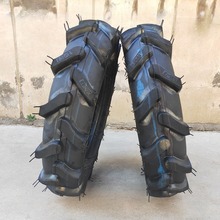 微耕机轮胎人字胎350 400 500 600-6 7 8 9 10 12手扶拖拉机轮胎