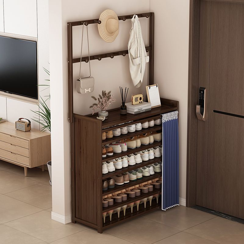 Shoe Storage Rack Simple Multi-Layer Shoe Cabinet Shoe Rack Home Door Dustproof Dormitory Multi-Functional Storage Rack