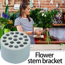 跨境花茎插花器花束支架螺旋花茎架隐形插花架子螺旋式蜂窝插花器