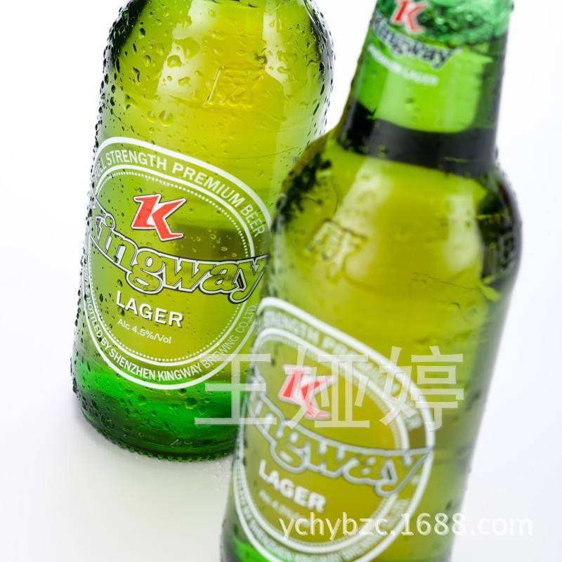 啤酒瓶身透明标签 啤酒标签 卷装啤酒正标印刷 不干胶标签