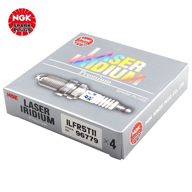 Original Ngk Iridium Platinum Spark Plug Ilfr5T11 96779 Compatible with Highlander, Cherokee, Camry