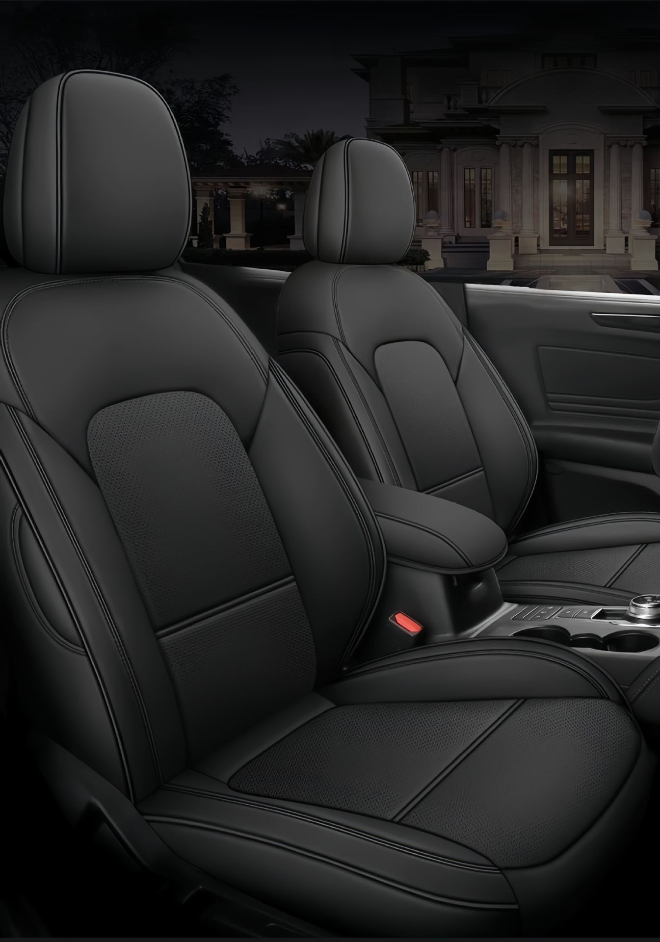 Ford Focus, Ecosport, Kuga, Mondeo, Escort Special Car Seat Covers, Full Leather Seat Covers and Cushions