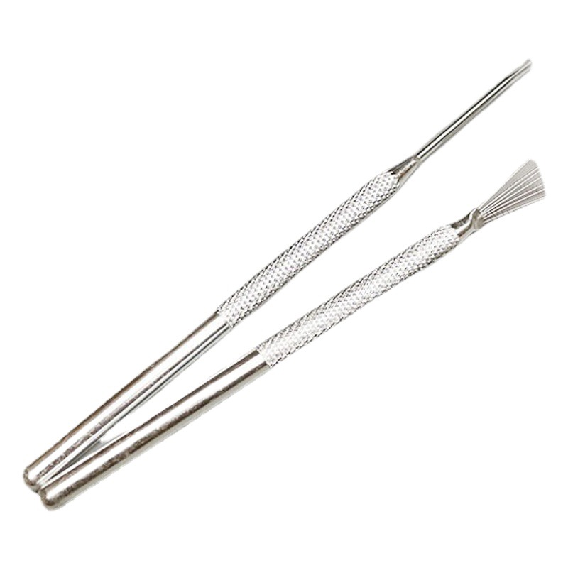 Herramienta de arcilla de cerámica suave herramienta de escultura herramienta de cerámica varilla de aluminio detalle aguja herramienta de modelado de aguja de siete piezas