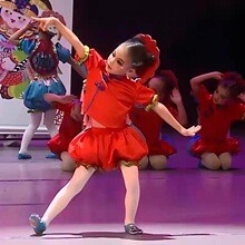 小梦娃儿童舞蹈演出服装元旦开门红喜庆小福娃灯笼裤秧歌表演服装