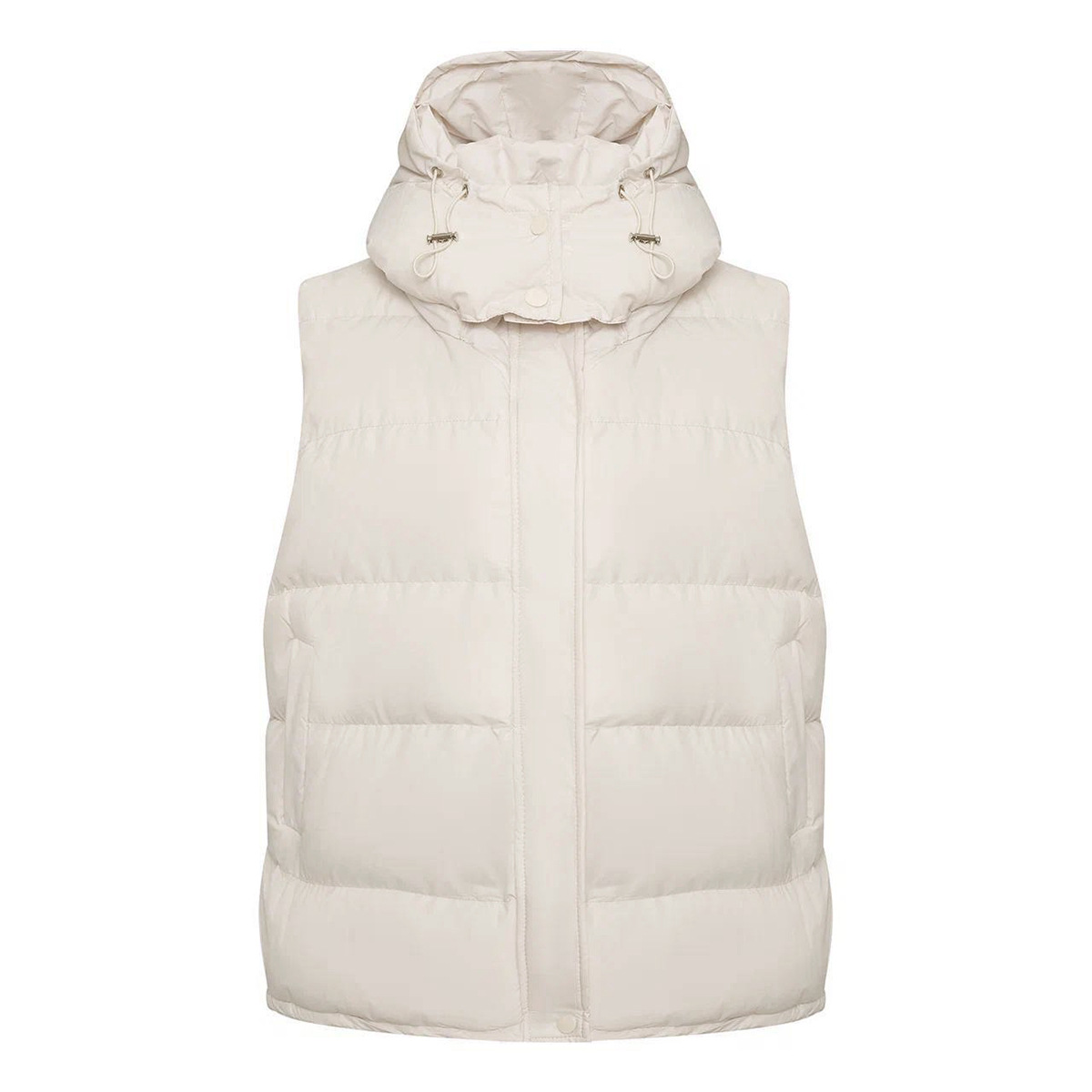 Women's Clothing autumn and winter new style trend hot girl outer sleeveless hooded Warm jacket cotton jacket_voghion.com