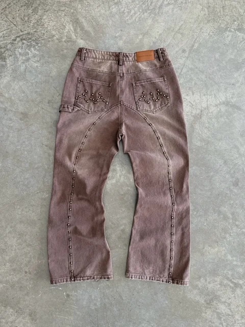 Europa y América de moda transfronteriza y2k personalidad callejera hip-hop americano jeans casual pantalon