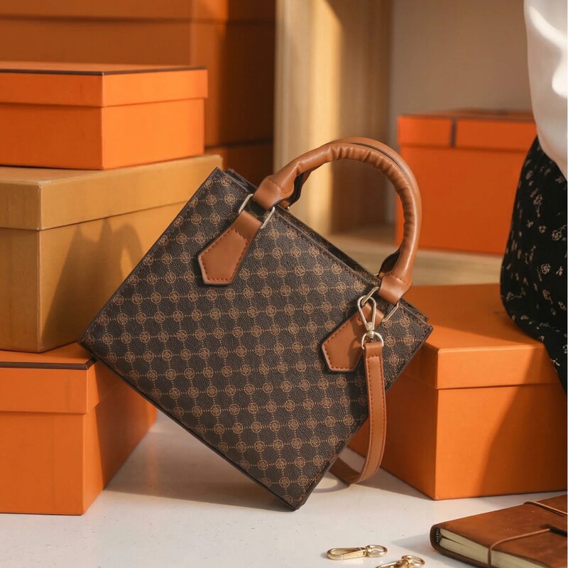 2026 New Trendy Stylish Handbag for Women, Vintage Print Bag, Versatile High-End Shoulder and Crossbody Bag 2026 New Trendy Stylish Handbag for Women, Vintage Print Bag, Versatile High-End Shoulder and Crossbody Bag
