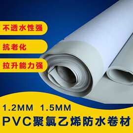 厂家销售聚氯乙烯PVC  耐根穿刺防水卷材源头厂家
