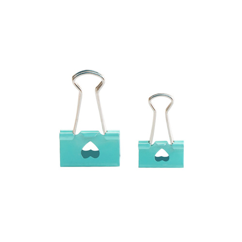 Creative Love Long Tail Bill Clip Color Long Tail Clip Manufacturer Wholesale Bill Clip Large Small Metal Dovetail Clip
