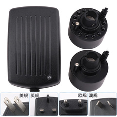 Electronic plastic atomizer head 12 lights 20MM transducer upgraded rockery fog atomizer humidifier