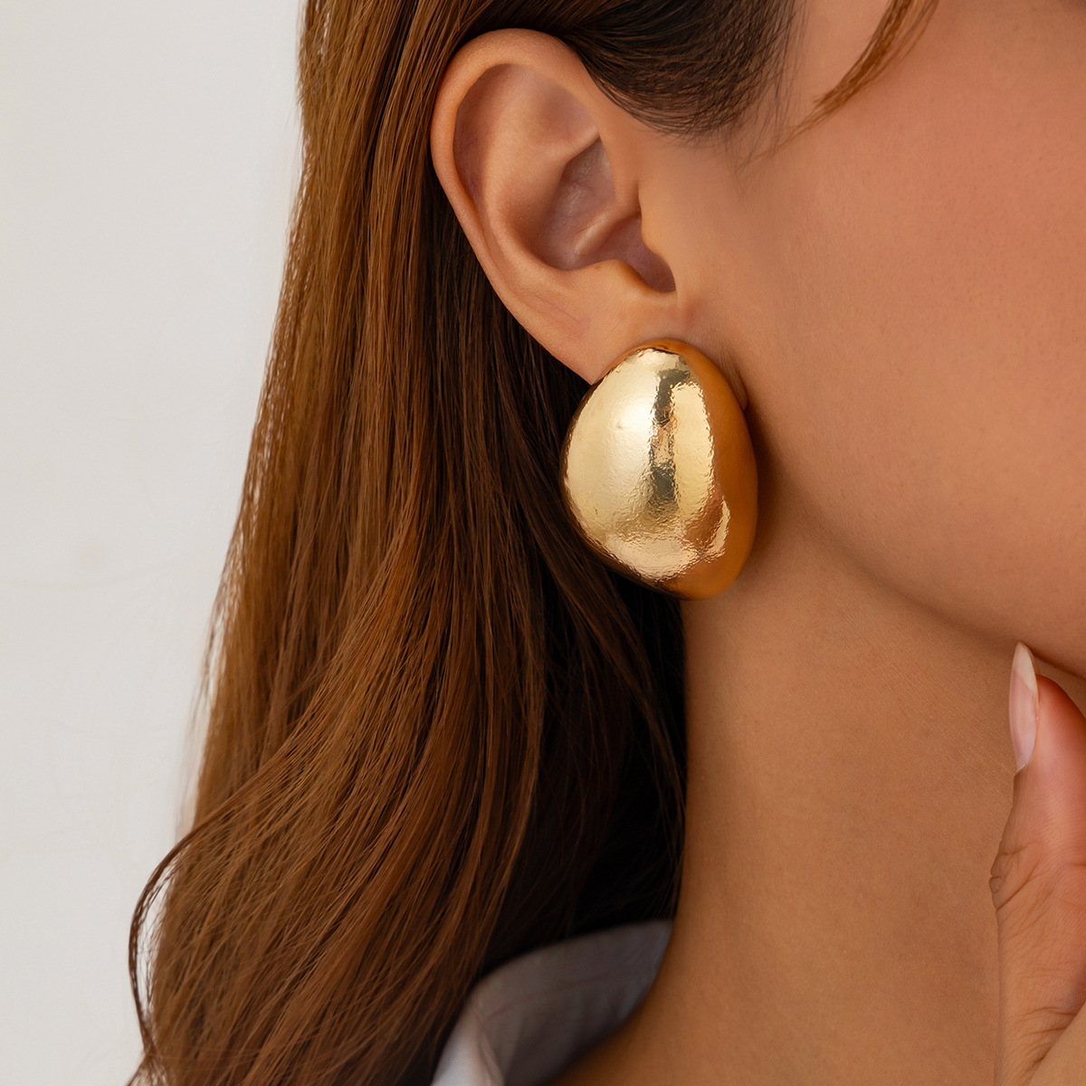 12g Weight Steel needle Ear Needle Material Drop Earrings, Ear Studs Classification 1 Pair Quantity Party, Street Occasion Alloy Material Geometric Pattern Women's Gender Polished Finish Plating Design Exaggerated, Punk Style 1 Pair Exaggerated Punk Geometric Plating Alloy Drop Earrings Ear Studs 20