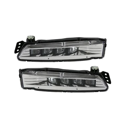 Suitable for Honda 10th generation Accord daytime running light hybrid Accord modified fog light assembly LED daytime running light (Gündüz işıqları) - white-light-turning-streamer-night-ice-blue-without-frame