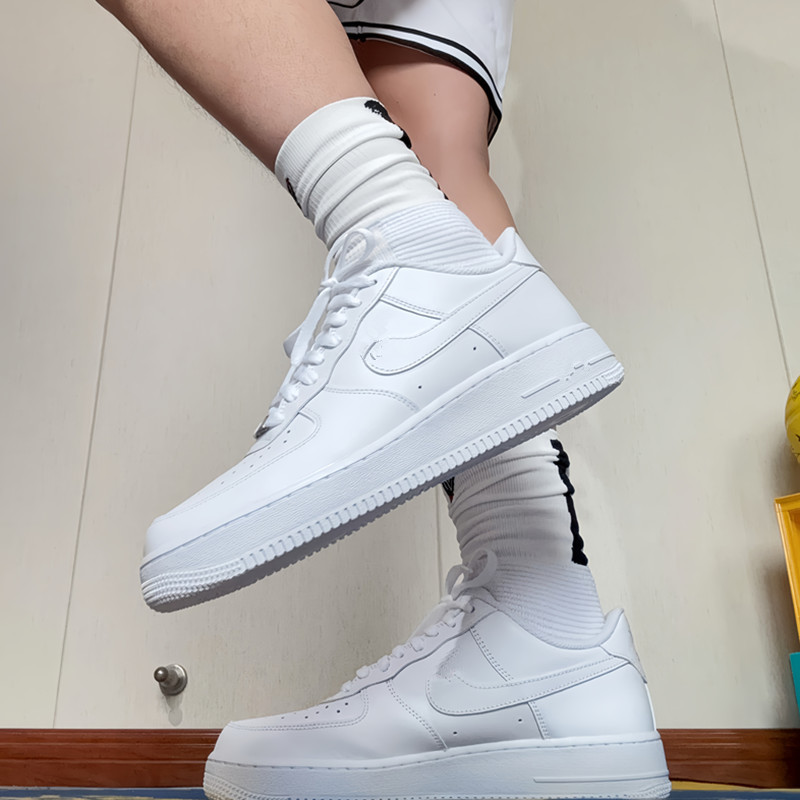 Cross-Border 2025 Spring Air Force One White Shoes New Female Students Heightening Thick-Soled Sports Sneakers Casual Shoes for Women Cross-Border 2025 Spring Air Force One White Shoes New Female Students Heightening Thick-Soled Sports Sneakers Casual Shoes for Women