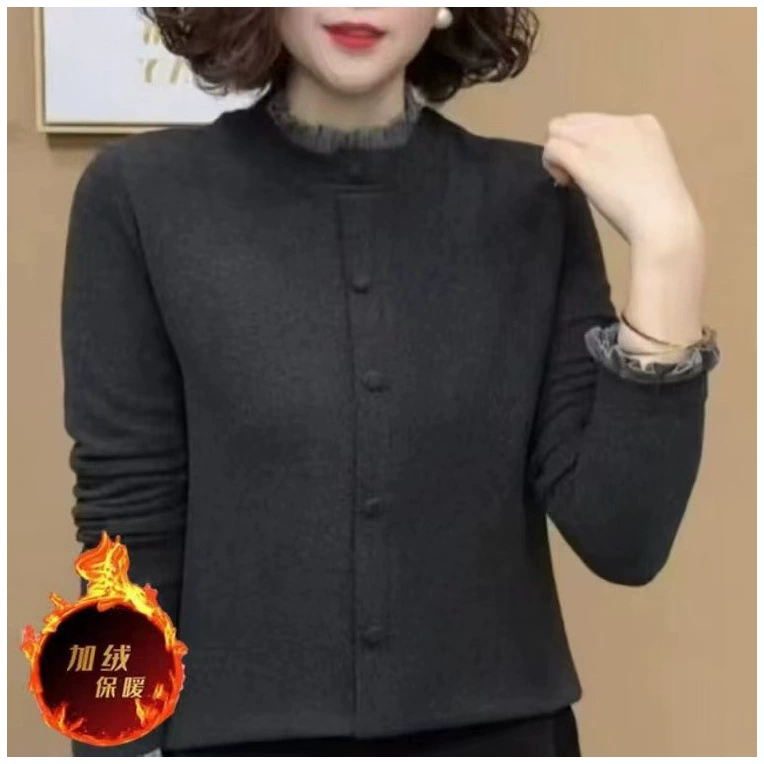 2024 новый зимний шитье с длинными рукавами