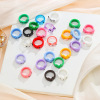 Acrylic resin, cartoon brand ring, frog, octopus, suitable for import, new collection, European style