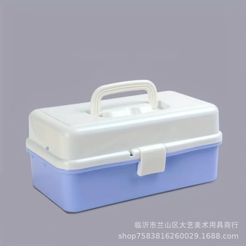 三層収納ボックス、薬箱、アートツール、化粧品箱、緊急収納ボックス、釣り箱、卸売、越境|undefined