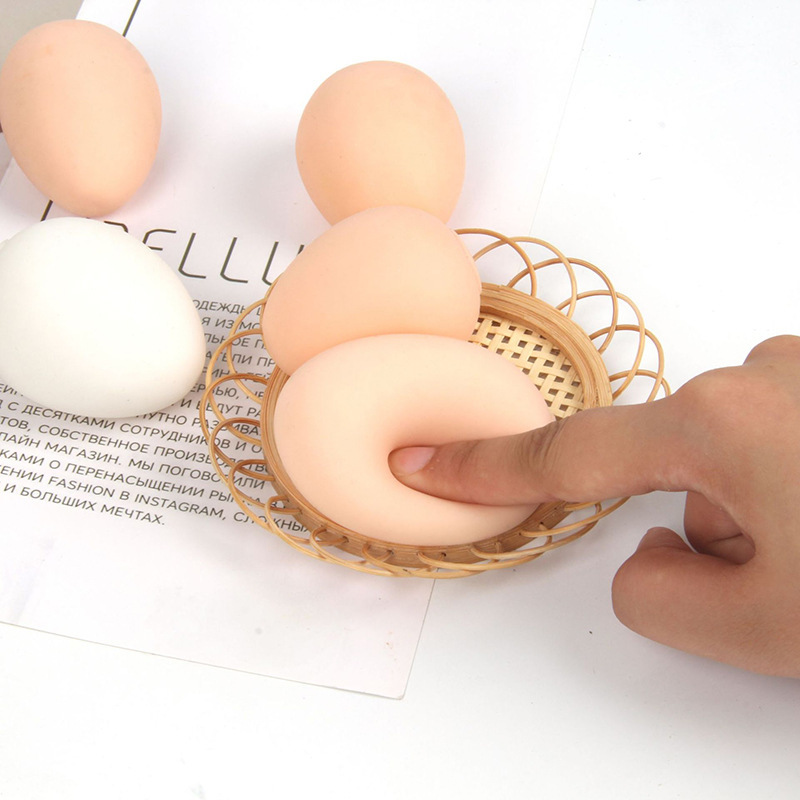 Cross-border Creative Decompression Toy Pressing Decompression Simulation Vent Egg Pinch Egg Easter Egg
