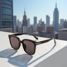 复古时尚防紫外线太阳镜男士大框显脸小眼镜网红同款潮流墨镜女款