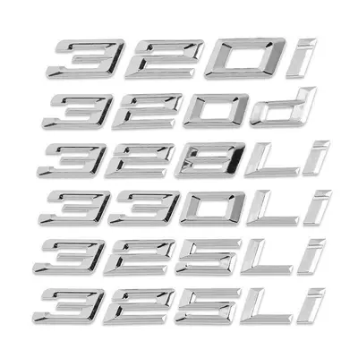 Car logo – 335i, and XDrive models; rear
