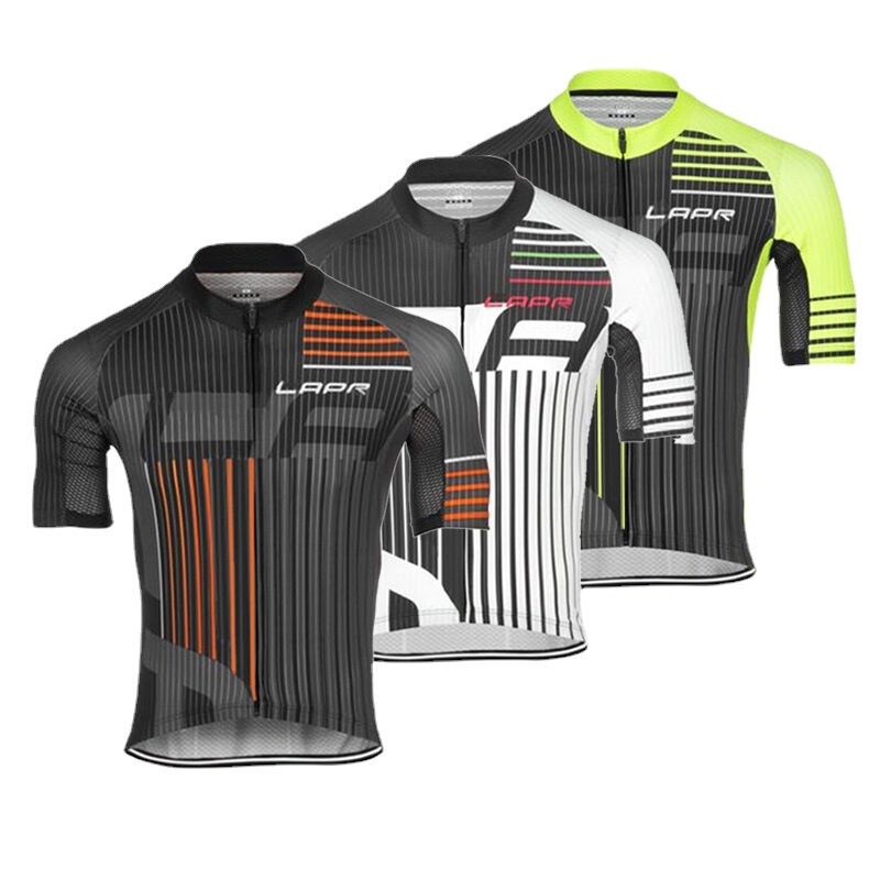 Summer Quick-drying Bicycle Short-sleeved suit Men's Outdoor Breathable Cycling Wear Short-sleeved Top Strap Shorts