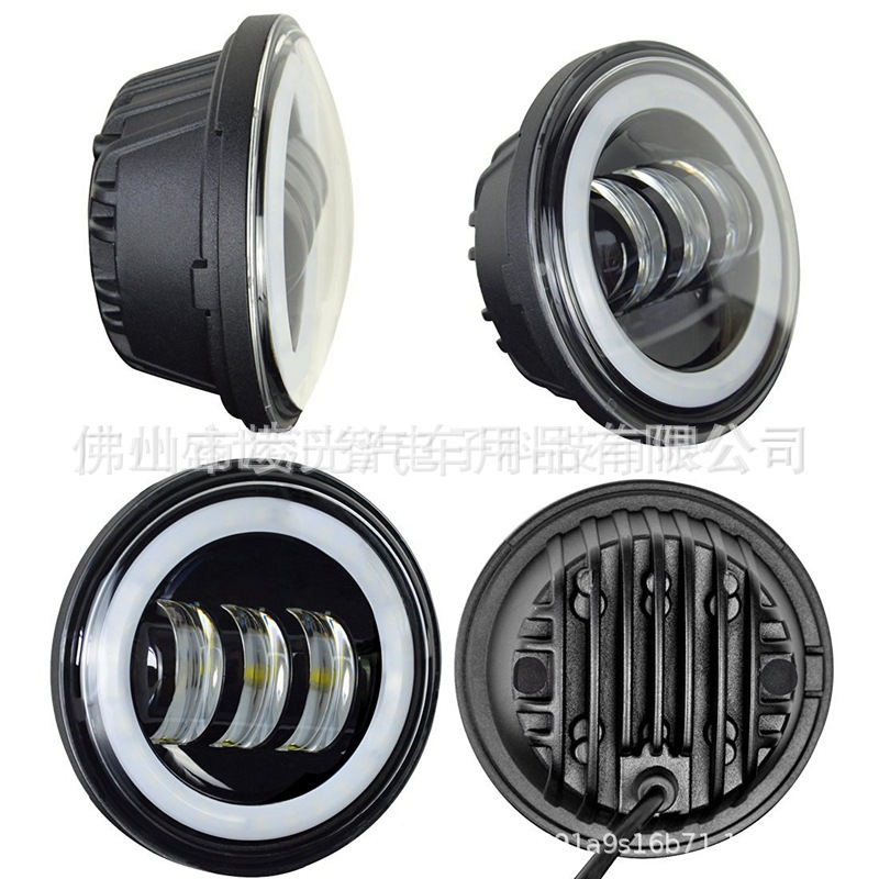 7inch Led Headlights, 4.5inch Fog Lights, Moxiao 500 Lifan V16 Modified Led Fog Lights, Motorcycle Modification