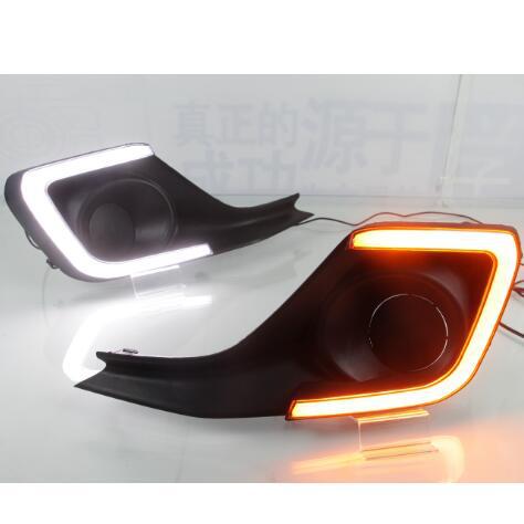 Aplicable a 17-18-19 Suzuki SWIFT Luz de marcha diurna rápida Luz de marcha diurna luz antiniebla modificación