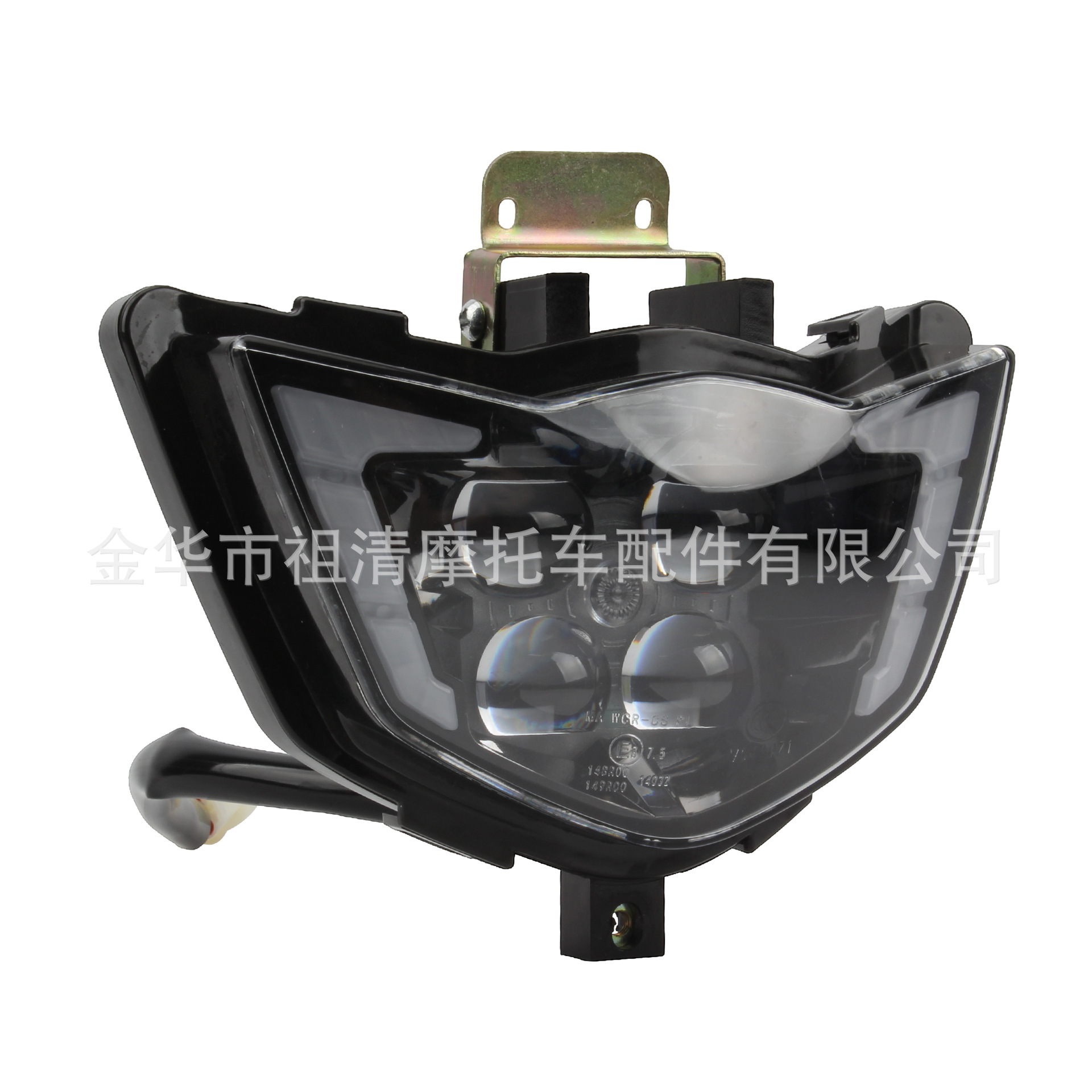 Cross-country motorcycle modified parts headlights CQR LED headlights wick lights far and near driving lights cross-border