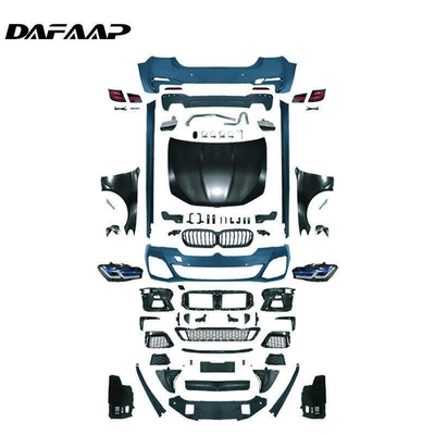 New Model Suitable for Bmw F10 Modified to G30Mt Old-To-New Body Kit Car Accessories Wholesale in Stock (Big Surrounded) - mt-without-cutting