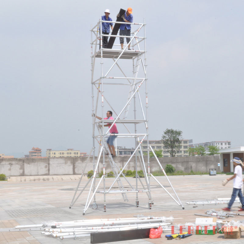 铝合金盘扣式脚手架 无焊接工艺制造 更安全稳固 可租可售