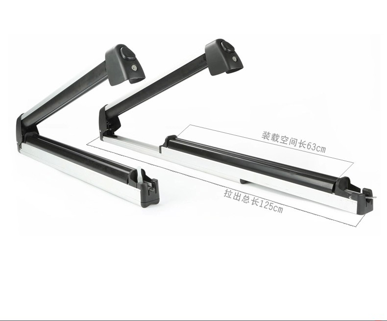 Tuoye Car Roof Ski Rack Suv Car Snowboard Rack Sedan Winter Snowboard and Snowshoe Fixed Luggage Rack
