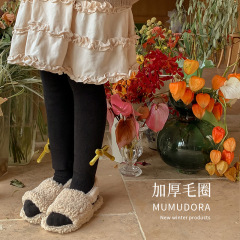 秋冬季毛圈兒童打底褲加厚女童連褲襪嬰兒襪子寶寶無骨長襪厚連襪
