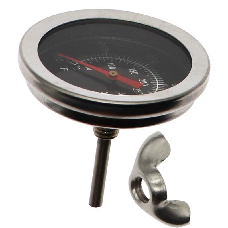 100-700bbq биметаллический термометр регулятор температуры печи Указатель Нержавеющая сталь барбекю мясо температура измерительная игла