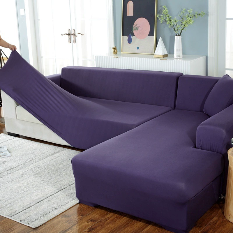 Sofa Cover Elastic Universal, Thickened Stretch Slipcover, Simple Elegant Design, Multi Sizes