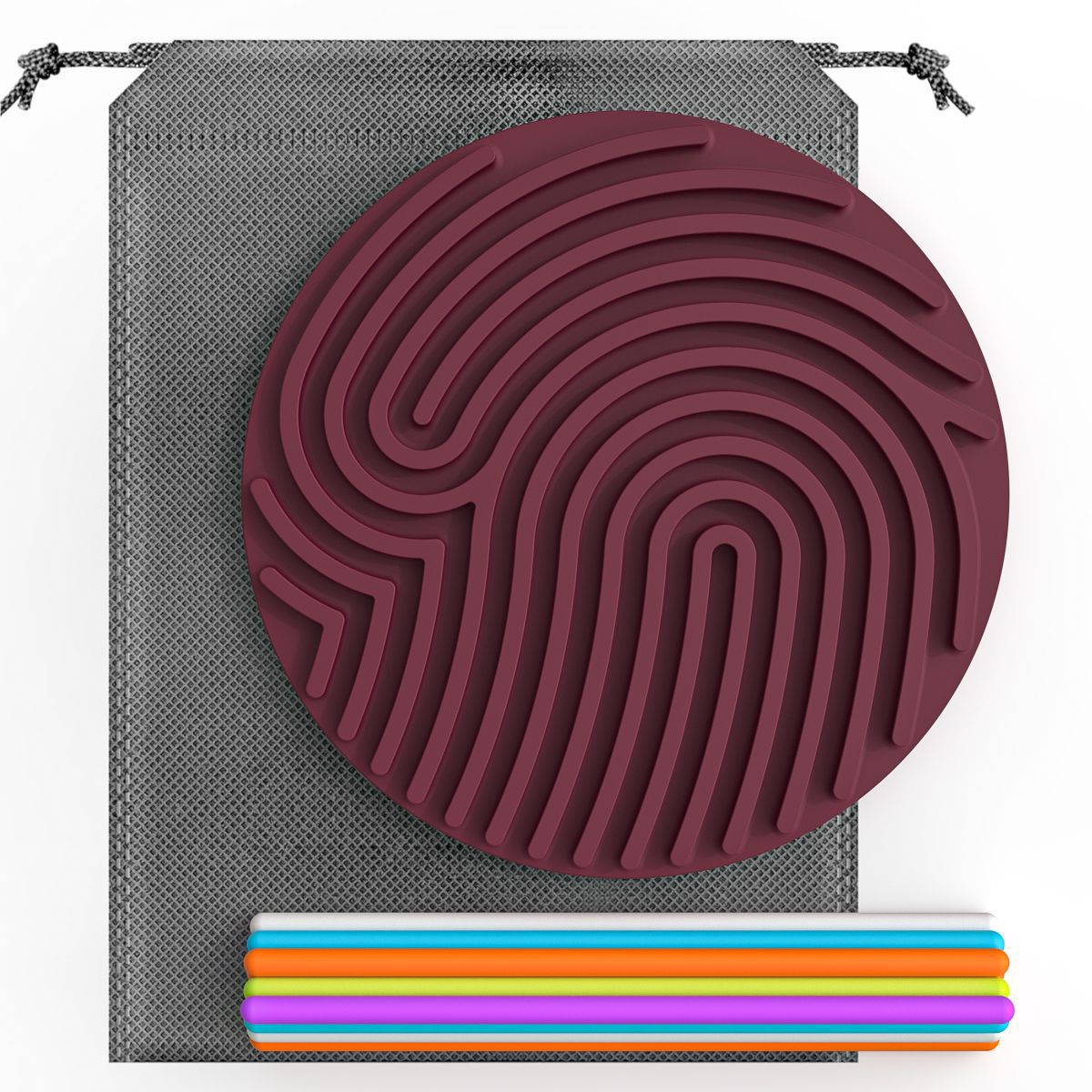 Nuevo juguete educativo de tablero de actividades sensoriales Tablero de actividades sensoriales juguete de descompresión de silicona