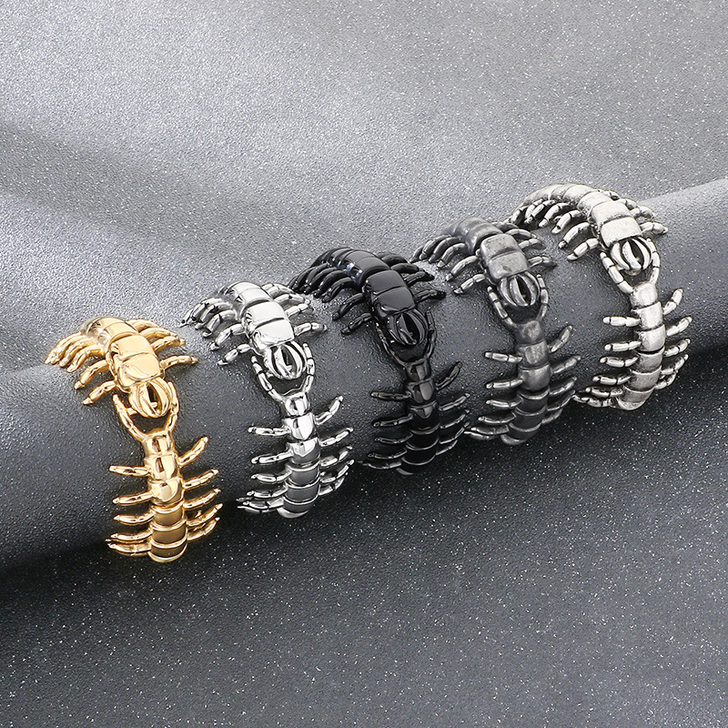 Ювелирные украшения для карт иностранной торговли иностранная торговля оригинальный мужской браслет титановый стальной зоопарк браслет
