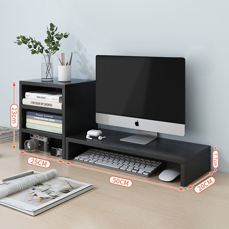 단일 레이어 + 3 레이어 캐비닛 검정색