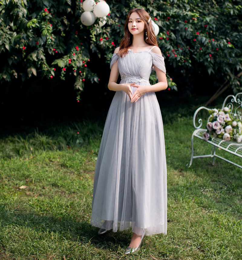 Bao плечевой ремешок светло -серый c