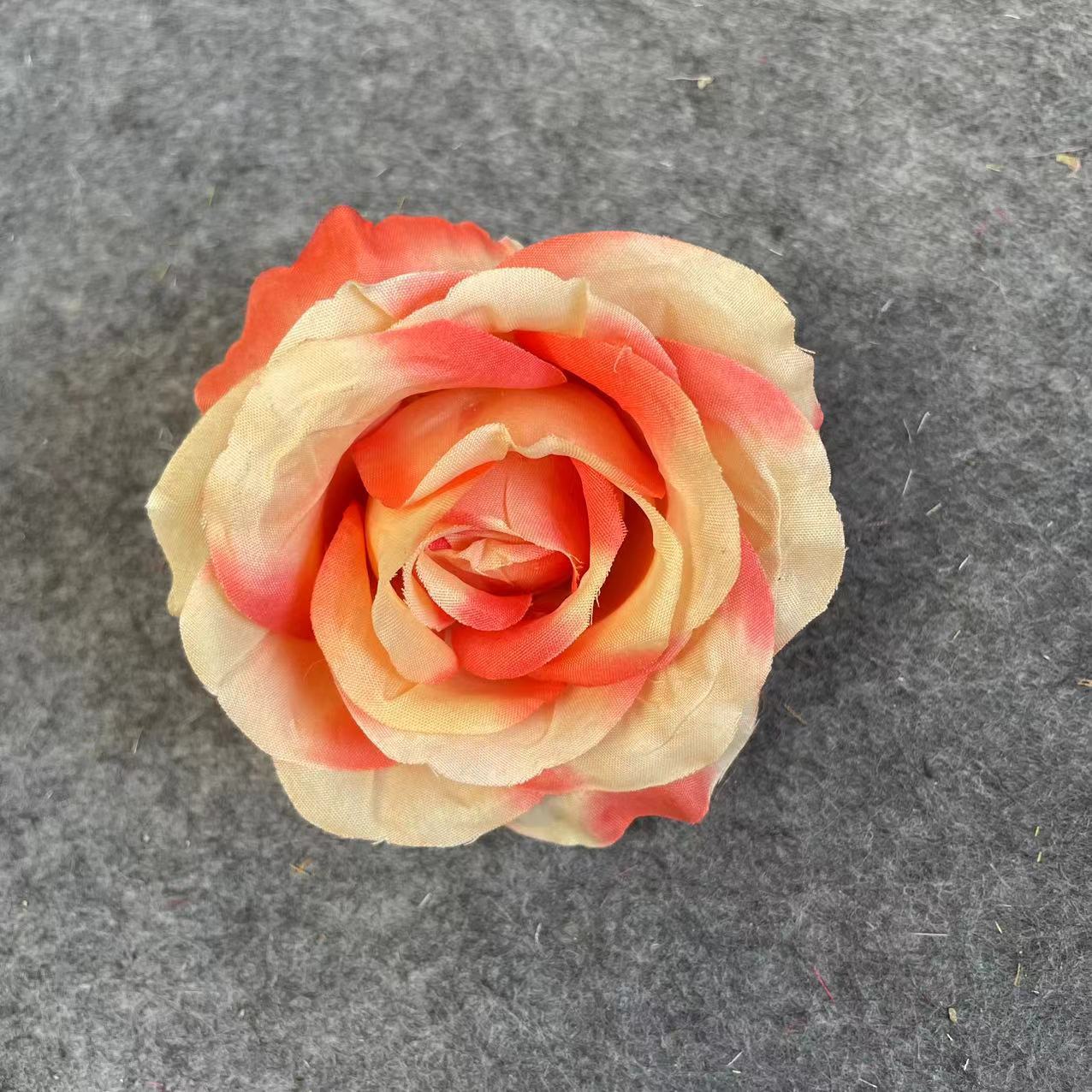 Anna gran rosa cabeza de fábrica al por mayor flowerhead flower corona flower pared flower arrangement artesanía DIY