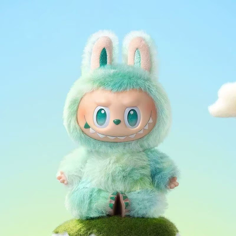 Labubu3.0 фронтальный высокоэнергетический третий поколение Labubu макаронное эмалевое скрытое blind box лоток плюшевая игрушка