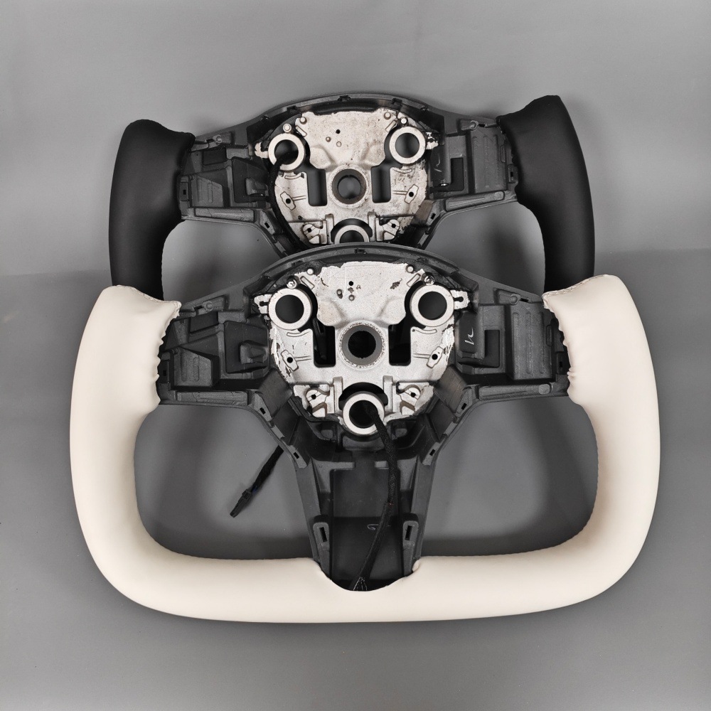 Suitable for Tesla Model Y/3 New Yoke Racing Square Steering Wheel Frame Modification with Heating