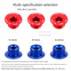 TOOPRE bicycle hollow integrated tooth disc crank cover screw mountain bike M18 M20 color aluminum alloy M19