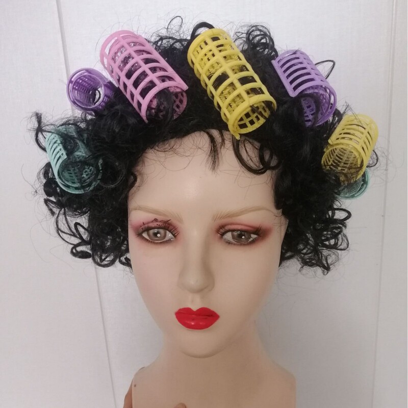 Rent-a-maid wig for stage performances, funny cosplay props, kung fu rent-a-maid style wig Rent-a-maid wig for stage performances, funny cosplay props, kung fu rent-a-maid style wig