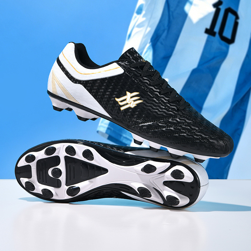 Zapatillas de Fútbol de Corte Bajo de TPU y Goma Ligeras para Césped Natural y Artificial image 9