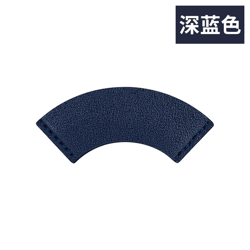 Cross-border en stock personalizable LOGO de cuero en forma de corazón marcador pegatinas amor marcador de cuero pu marcador pequeño lote al por mayor