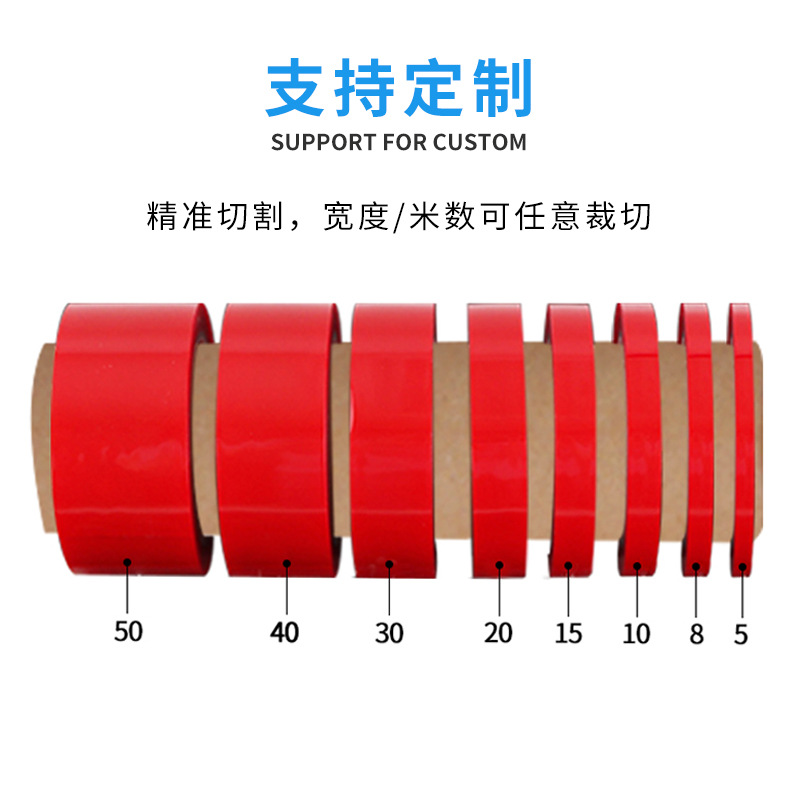 Venta al por mayor acrílico cinta de doble cara ultra-delgada sin costuras nano adhesivo de uñas de doble cara desgaste adhesivo de uñas de cristal transparente tira adhesiva