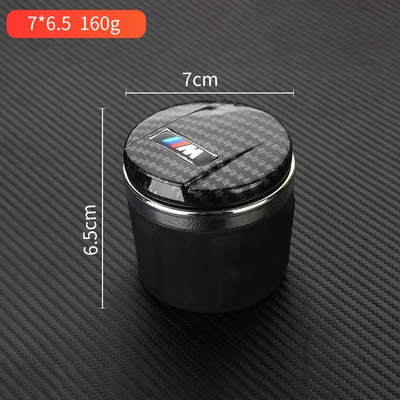LED with light car — Car ashtray - f23