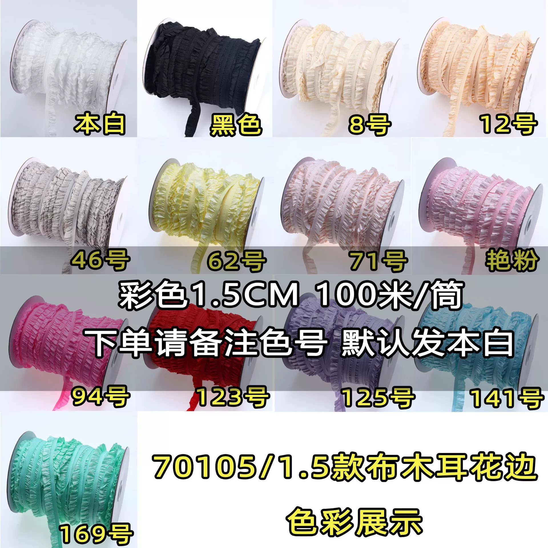 1,5" Односторонняя лотосовая листовая сетчатая эластичная лента - DIY края юбки для свадьбы и кружево ручной работы от