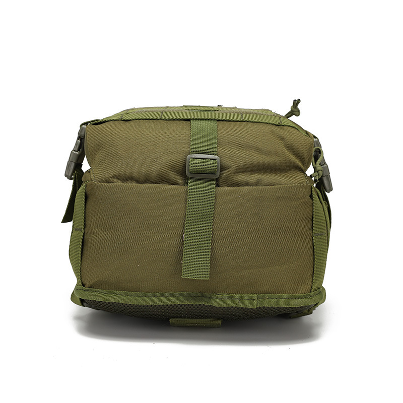 Venta directa de fábrica Super bolsa de sillín táctico hombro pecho bolsa impermeable camuflaje crossbody fotografía bolsa Tang ganso bolsa de sillín