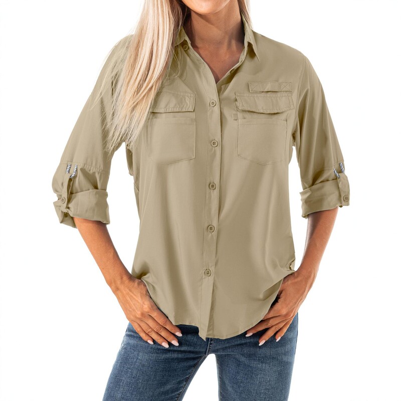 2026 New Women's Long-Sleeve Shirt for Outdoor Fishing, Quick-Dry Hiking, Sun Protection, Breathable 2026 New Women's Long-Sleeve Shirt for Outdoor Fishing, Quick-Dry Hiking, Sun Protection, Breathable